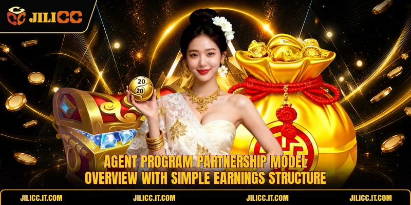 Agent program partnership model overview with simple earnings structure