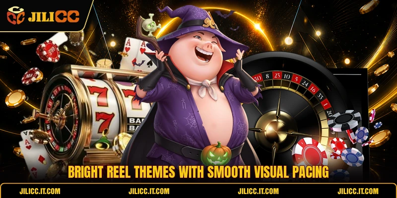 Bright reel themes with smooth visual pacing