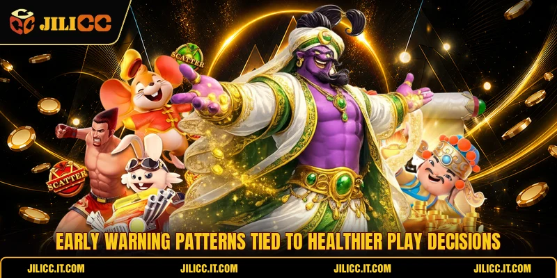 Early warning patterns tied to healthier play decisions