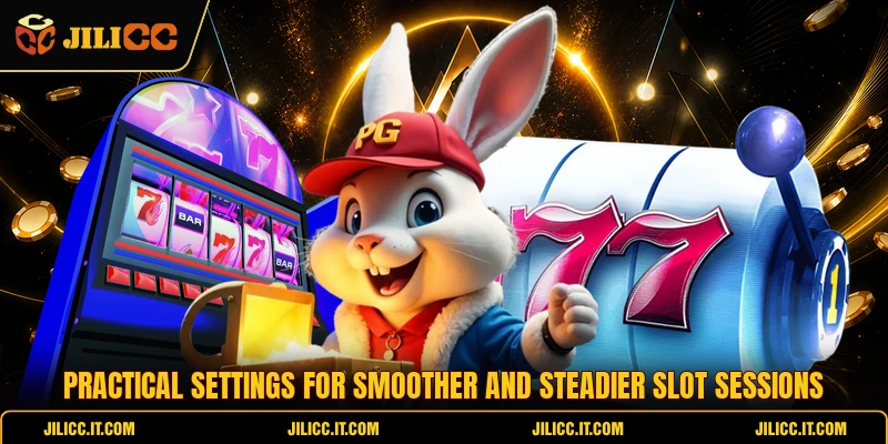 Practical settings for smoother and steadier slot sessions