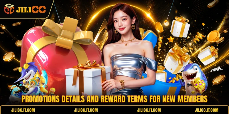 Promotions details and reward terms for new members