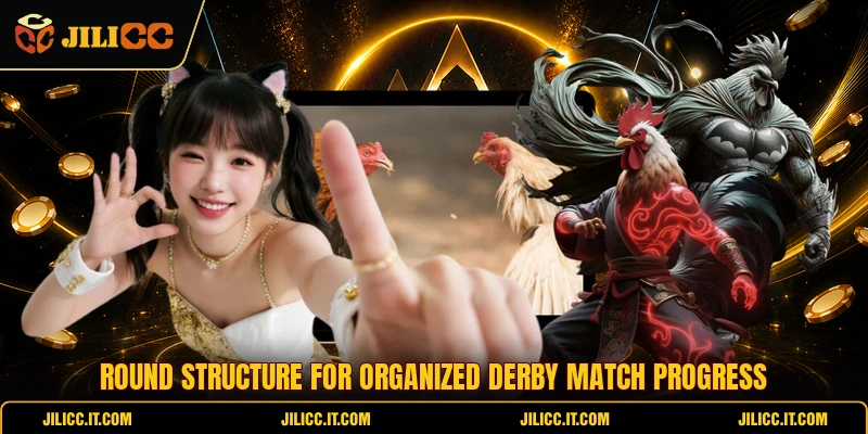 Round structure for organized derby match progress
