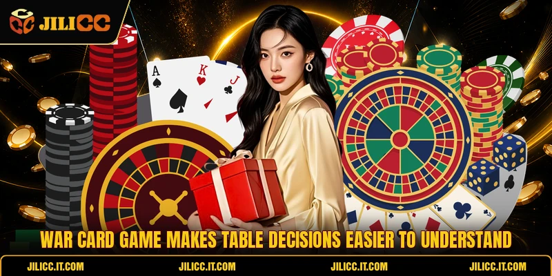 War Card Game Makes Table Decisions Easier To Understand